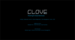Desktop Screenshot of clove.net.au